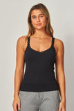 Lace Trim Tank