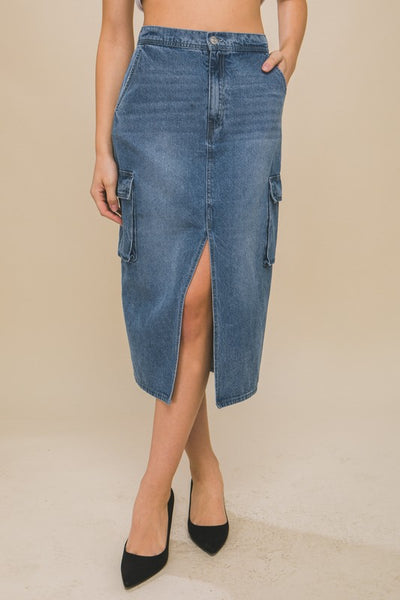 The Kari Denim Skirt