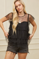 Whimsy Mesh Top