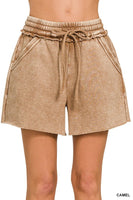 Acid Wash Lounge Shorts