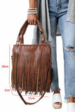Vintage Fringed Shoulder Bag