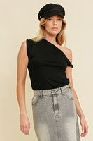 Off Shoulder Twist Detail Top