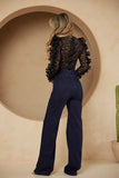 Organza Flower Lacy Bodysuit