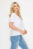 Linen Blend Soft Tee