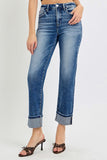 Tummy Control High Rise Straight Jean