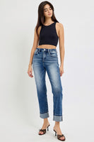Tummy Control High Rise Straight Jean