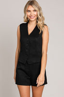 Tweed Classic Tailored Vest