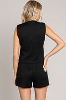 Tweed Classic Tailored Vest