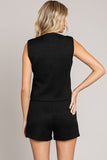 Tweed Classic Tailored Vest