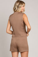 Tweed Classic Tailored Vest