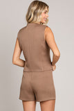 Tweed Classic Tailored Vest