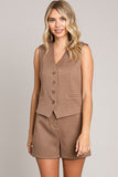 Tweed Classic Tailored Vest