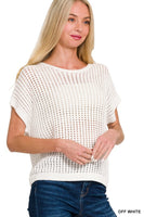 Isla Sheer Crochet Top