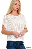Isla Sheer Crochet Top
