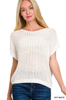 Isla Sheer Crochet Top
