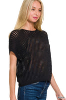 Short Sleeve Crochet Kinit
