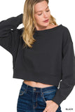 Fleece Boat neck
