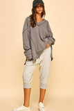 Comfy V-neck Pullover