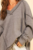 Comfy V-neck Pullover