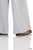 Exposed Seam Wide Leg Sweats