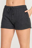 Basic Fleece Shorts With Side Pockets