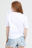 Deep V-Cotton Tee