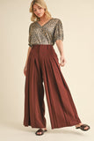 Pleated Wide Pants