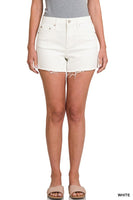 Raw hem denim Shorts
