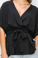 Sweet Embrace Wrap Blouse