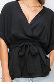 Sweet Embrace Wrap Blouse