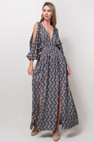 Wanderlust Print Maxi