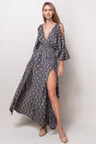 Wanderlust Print Maxi
