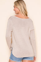 beach lightweight sweater
