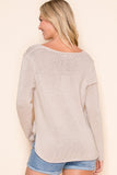 beach lightweight sweater