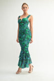 Tropical Wave Dress