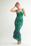 Tropical Wave Dress