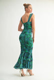 Tropical Wave Dress