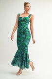 Tropical Wave Dress