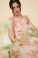 Shabby Chic Midi Dress