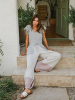 Delilah's V-neck Ruffle Sleeve