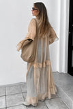 Chiffon Layering Duster