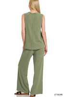 Cotton Slub Pants