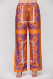 Silky Print Pants