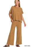 Longer slub top