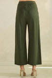 Flowy Peach Skin Pants