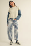 Classic Coastal Striped Pants