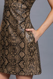 Snakeskin Dress