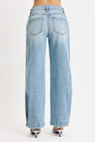 Convertible Wide Leg Jean