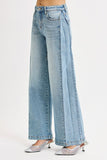 Convertible Wide Leg Jean