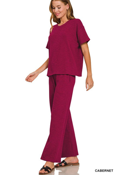 Longer slub top